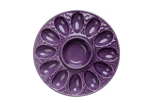 Egg Platter 28 cm Purple   Egg Platter 28 cm Purple