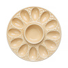 Egg Platter 28 cm Beige
