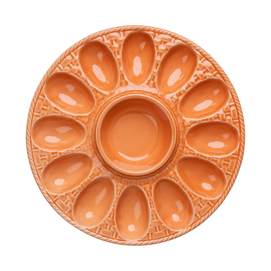 Eierschaal 28 cm Zalm