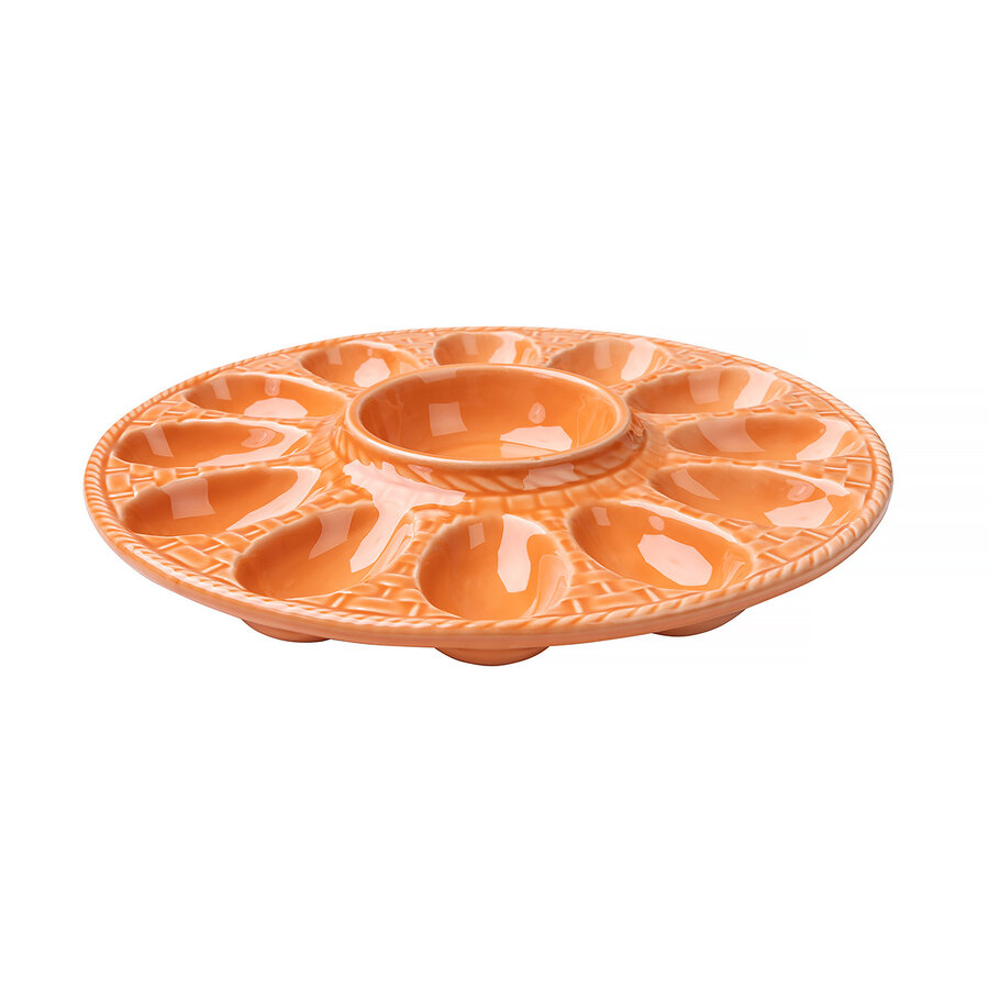 Eierschaal 28 cm Zalm