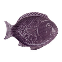 Vis Schaal Ovaal 44x33x3 Paars