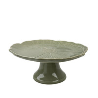 Taartplateau Papaver 28 cm Mosgroen