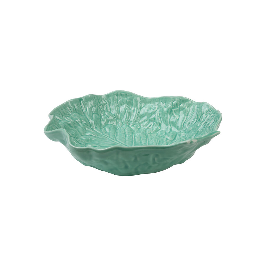 Slablad Diep Medium 25 x 23 cm Azur