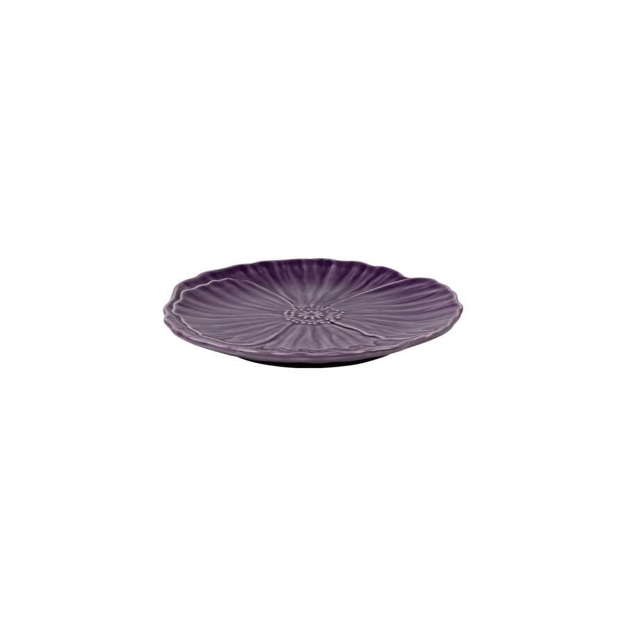 Poppy Cake Plate 15 cm Purple