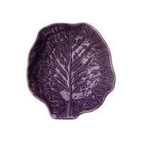 Medium Deep Lettuce Leaf Bowl 25 x 23 cm Purple