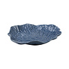 Medium Shallow Lettuce Leaf Bowl 28 x 30 cm Denim Medium Shallow Lettuce Leaf Bowl 28 x 30 cm Denim