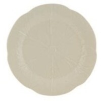 Onderbord 31cm cabbage wit