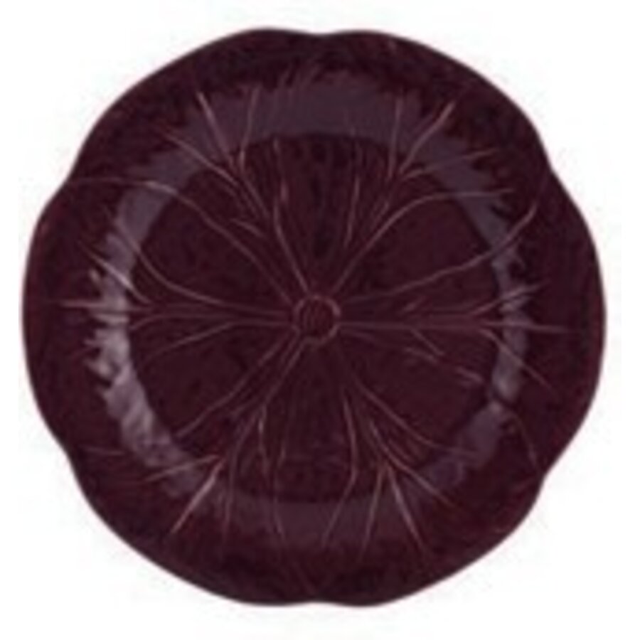 Onderbord 31cm cabbage Aubergine