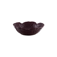 Slaschaal 28cm cabbage Aubergine