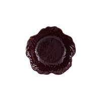 Slaschaal 28cm cabbage Aubergine