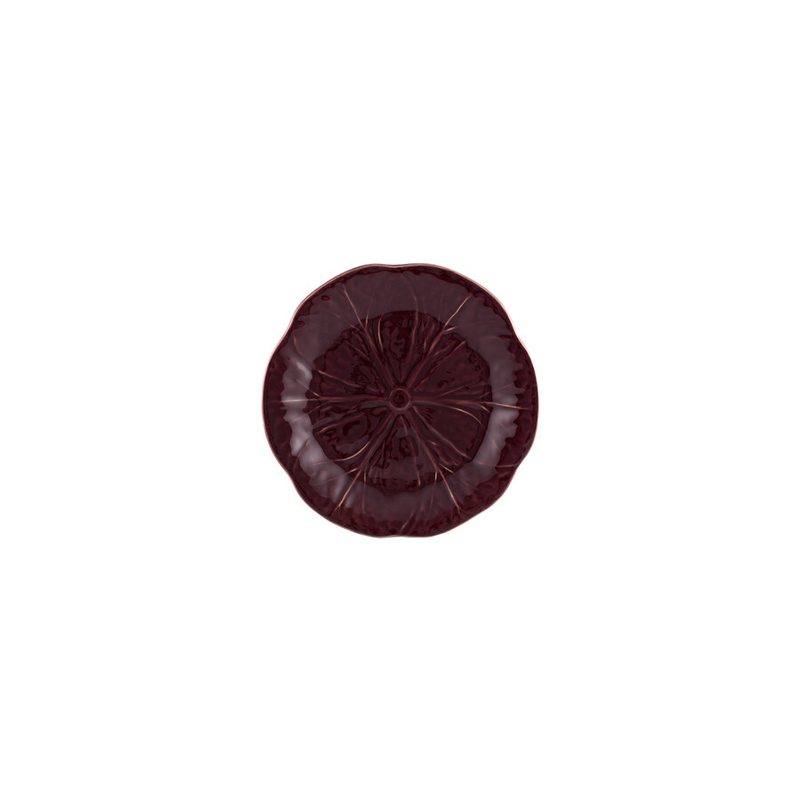 Ontbijtbord 21cm cabbage Aubergine
