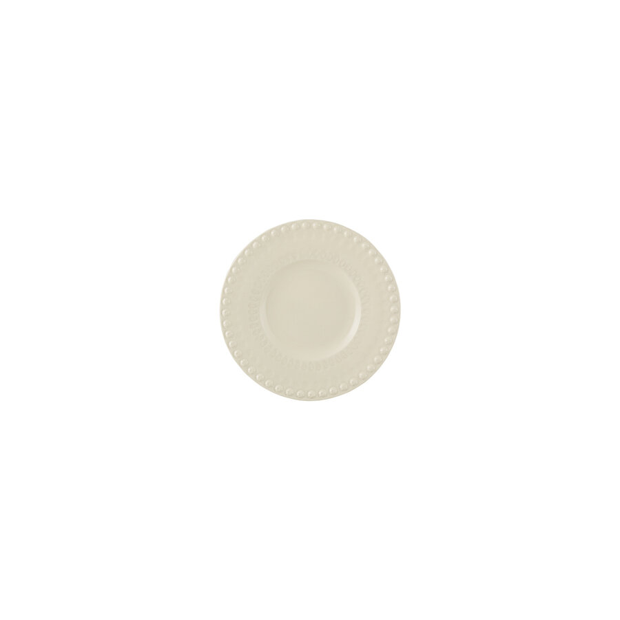 Gebaksbord 18cm fantasia creme