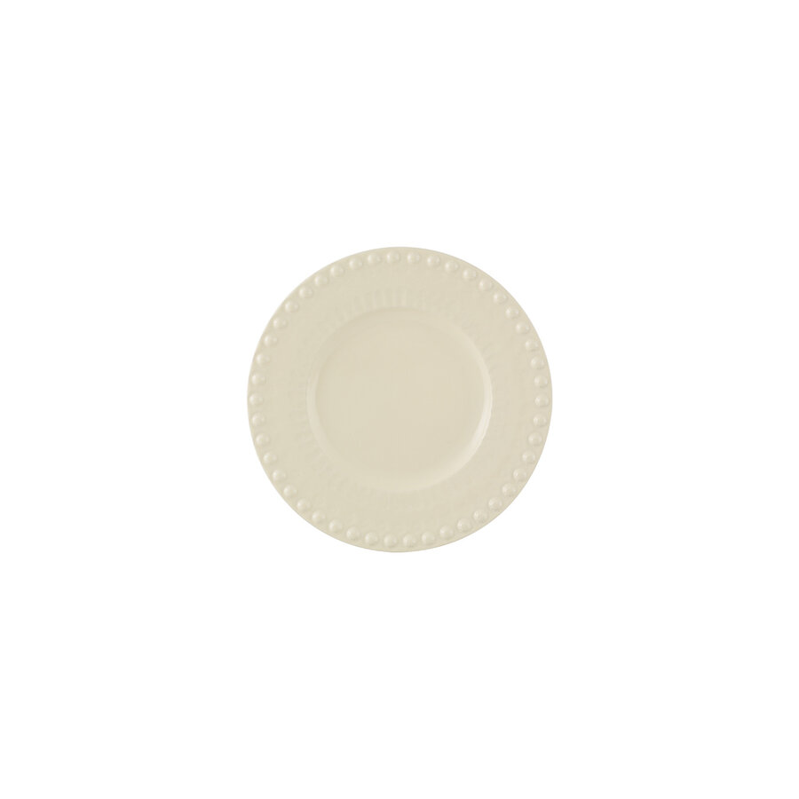 Ontbijtbord 21cm fantasia creme