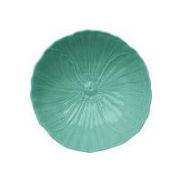 Slaschaal Papaver 28 cm Azur