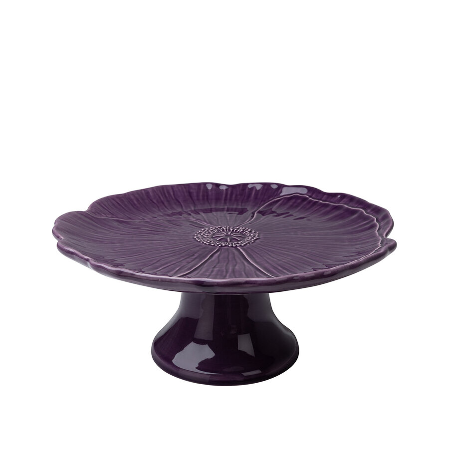 Taartplateau Papaver 28 cm Paars