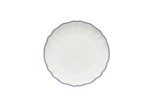  Dinnerplate 27cm Vila white-blue edge 