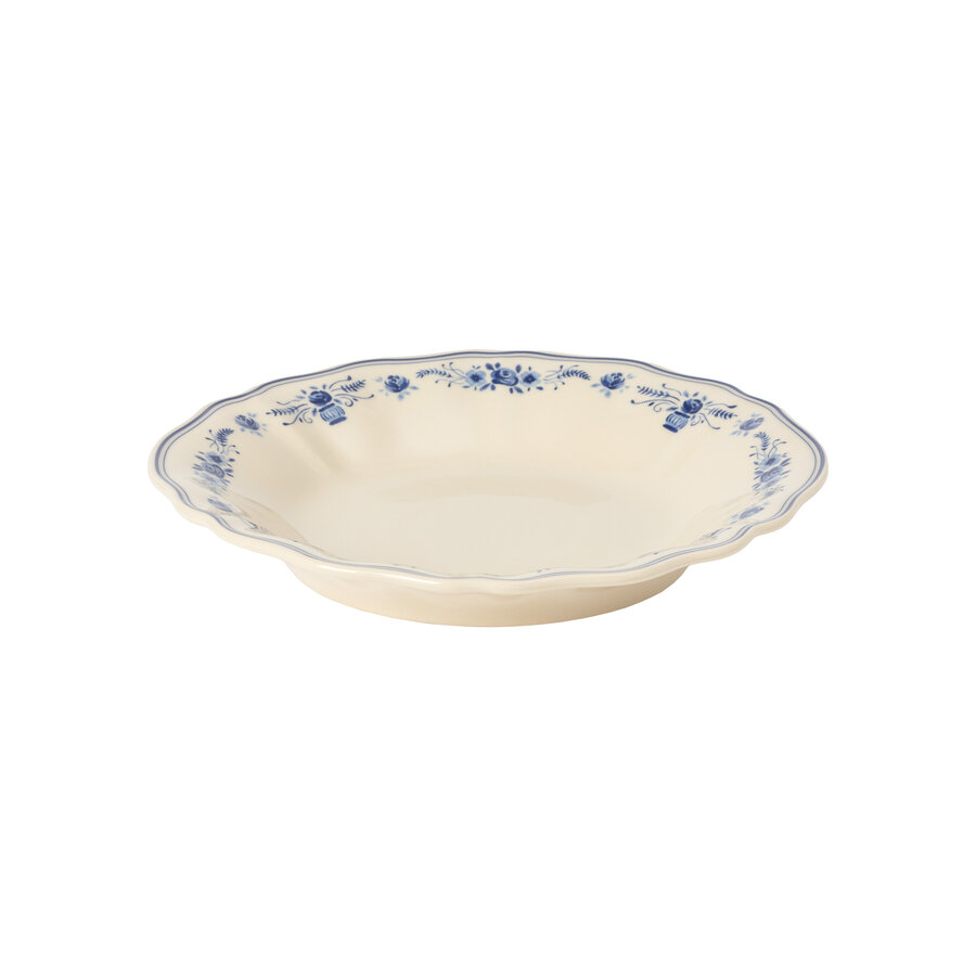 Pastaplate 25cm Vila creme-blue