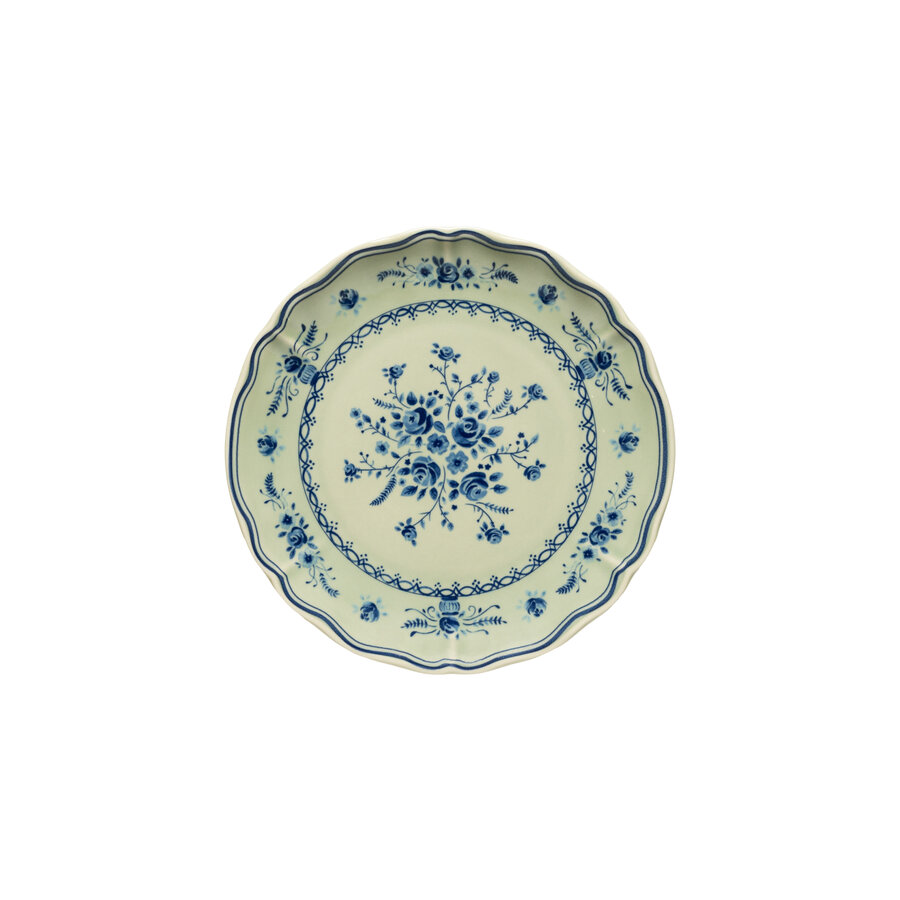 Breakfast plate 21cm Vila green-blue