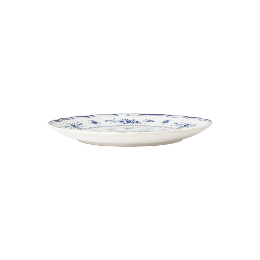 Breakfast plate 21cm Vila white-blue