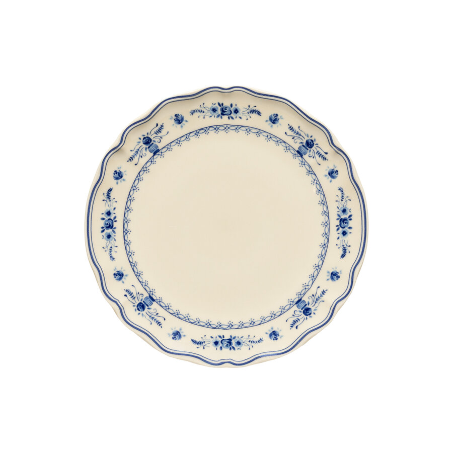 Dinnerplate 27cm Vila creme-blue