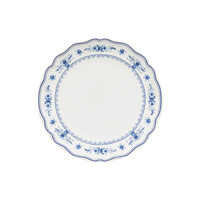 Dinnerplate 27cm Vila white-blue