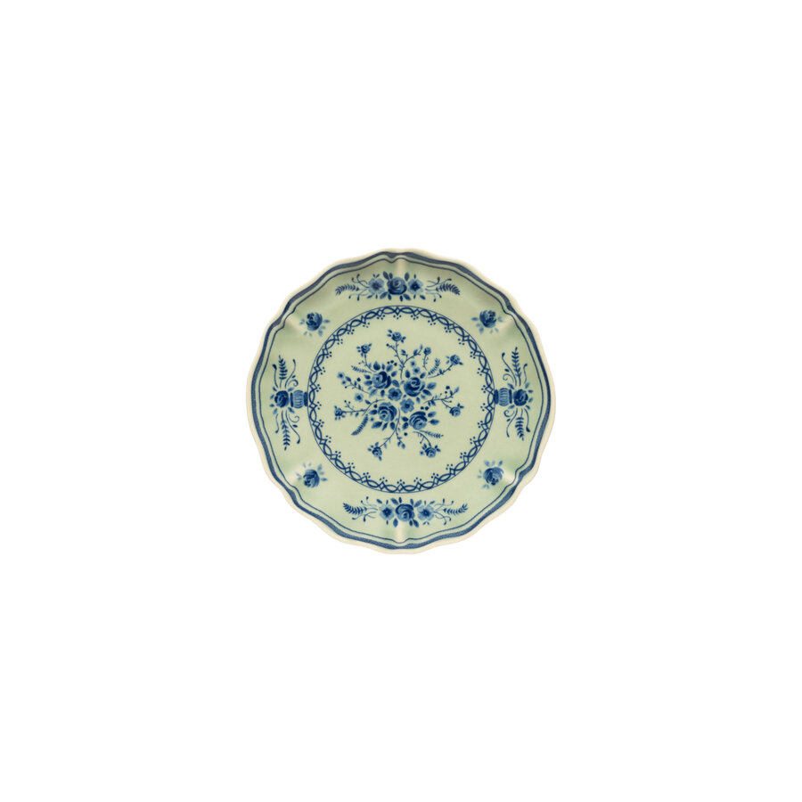 Appetizer plate 17cm Vila olive-blue