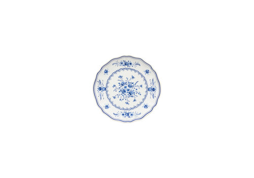  Gebaksbordje 17cm Vila wit-blauw 