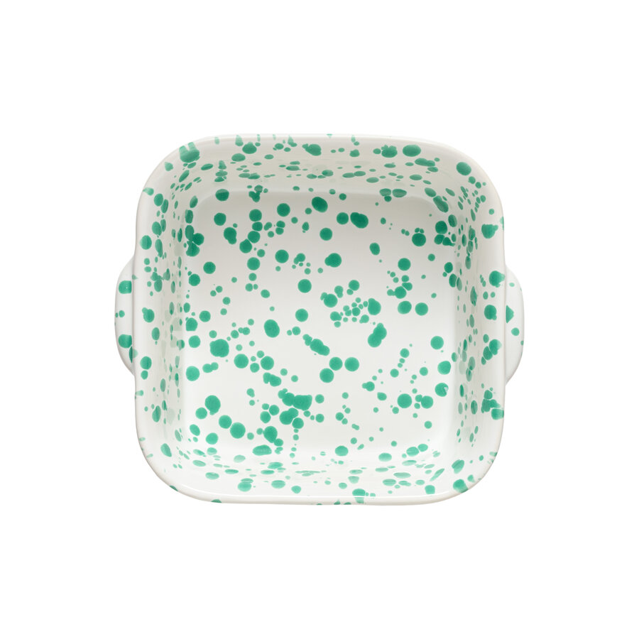 Baker square 27cm RAFAELA green