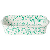 Baker rectangular 35 RAFAELA green