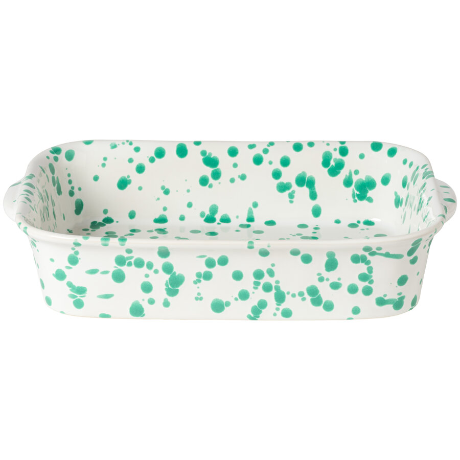 Baker rectangular 35 RAFAELA green
