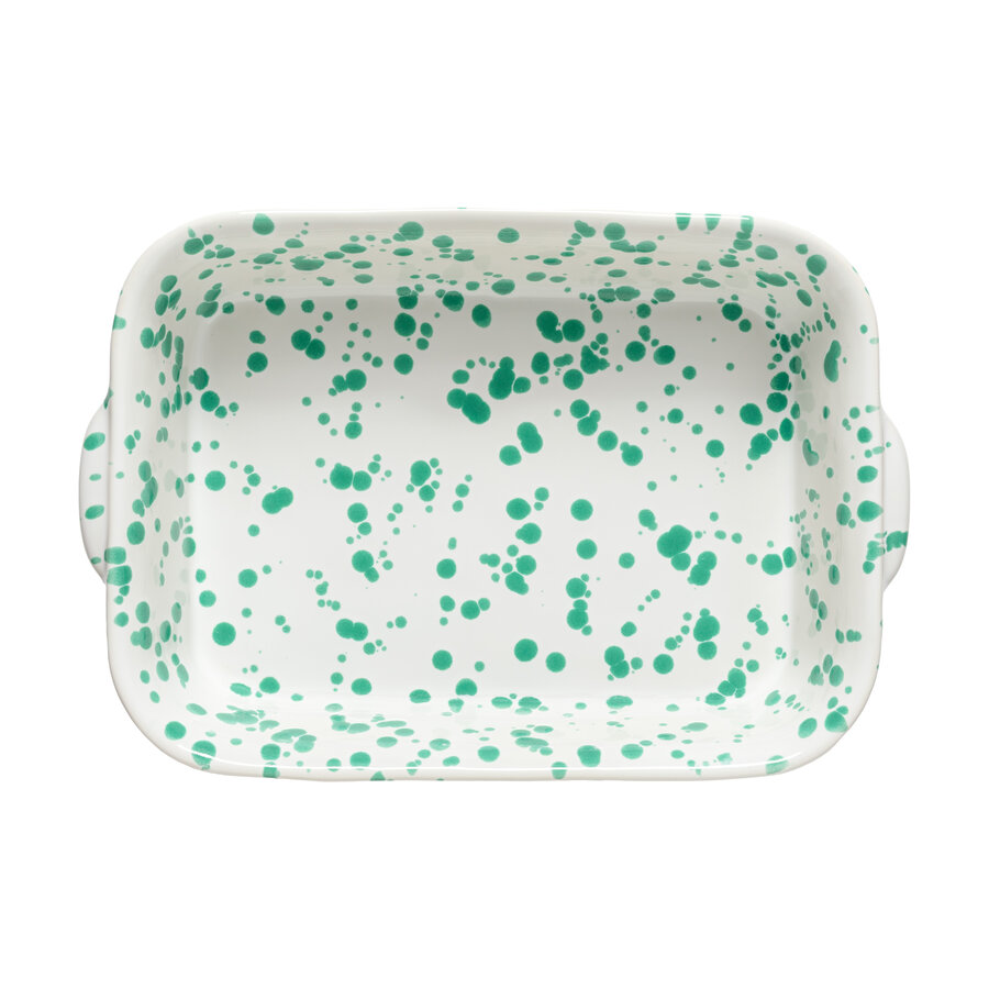 Baker rectangular 35 RAFAELA green