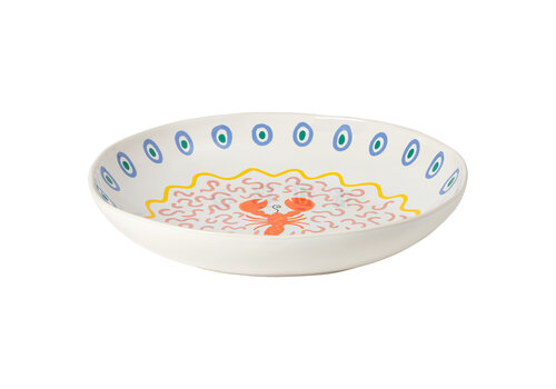  Diepe schaal 37cm SUMMER BLISS kreeft 