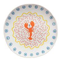 Diepe schaal 37cm SUMMER BLISS kreeft