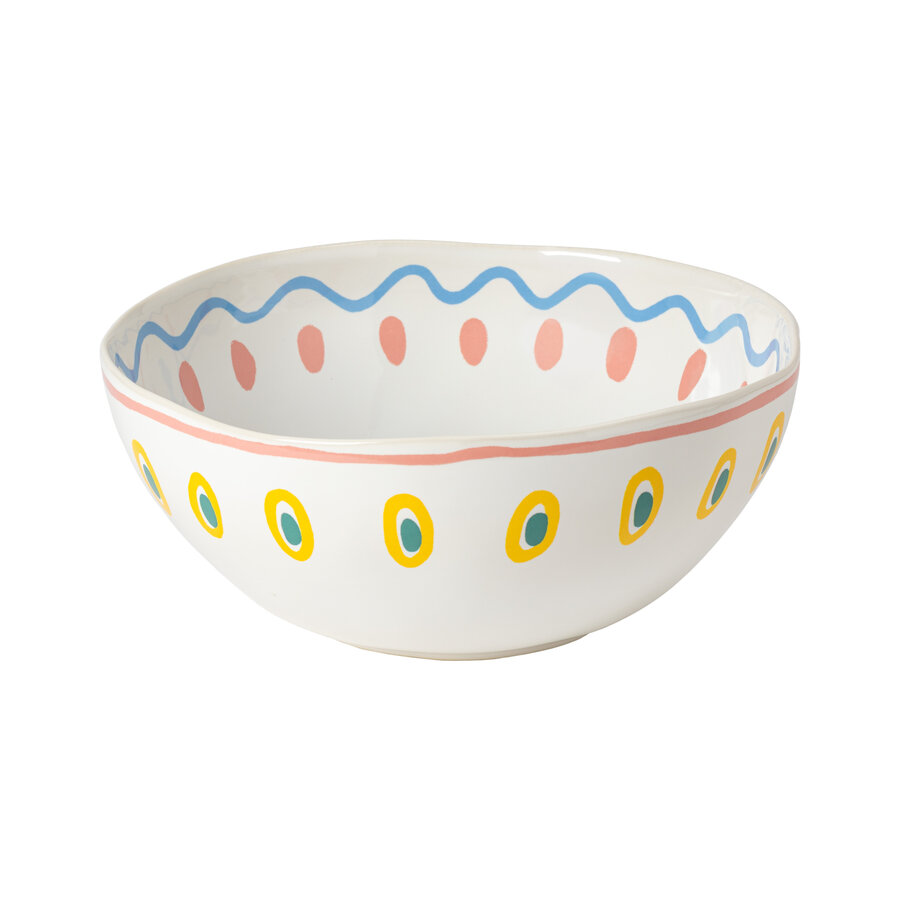 Diepe schaal 28cm SUMMER BLISS octo