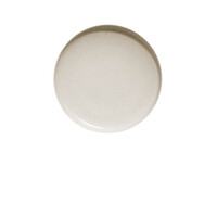 Gebaksbord 19 cm Moderna mat creme