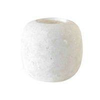 Albaster wax holder XL white