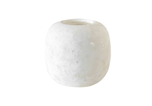  Albaster wax holder XL white 