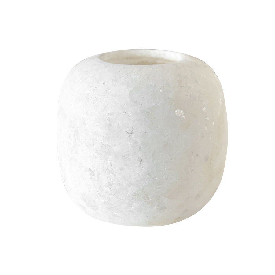 Albaster wax holder XL white (430)