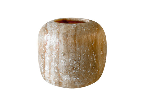  Albaster wax holder XXL brown 