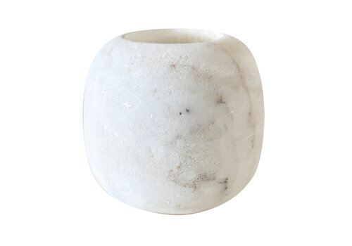  Albaster wax holder XXL white 