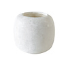 Albaster wax holder large white (429)