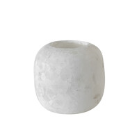 Albaster wax holder medium white (428)