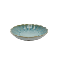 Diepbord bloem groot Pedra Praia groen