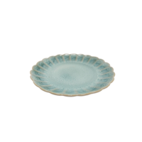 Dinerbord bloem 27cm Pedra Praia groen