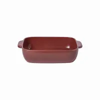 Rechthoekige schaal 41 cm Pacifica Rood