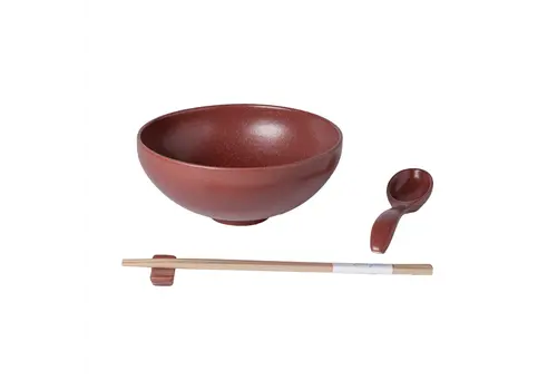  Ramen schaal set pacifica rood 