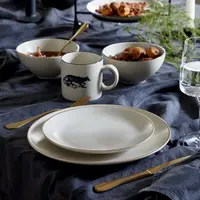 Onderbord 34 cm augusta natural-gold