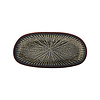Schaal ovaal 20x10cm Shangri-la donker