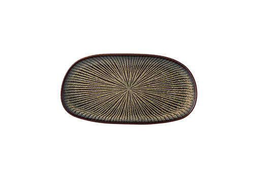  Schaal ovaal 30x16cm Shangri-la donker 