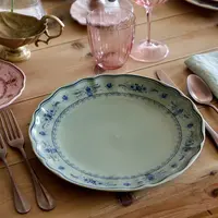 Dinnerplate 27cm Vila olive-blue